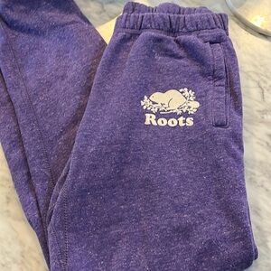 ROOTS joggers.